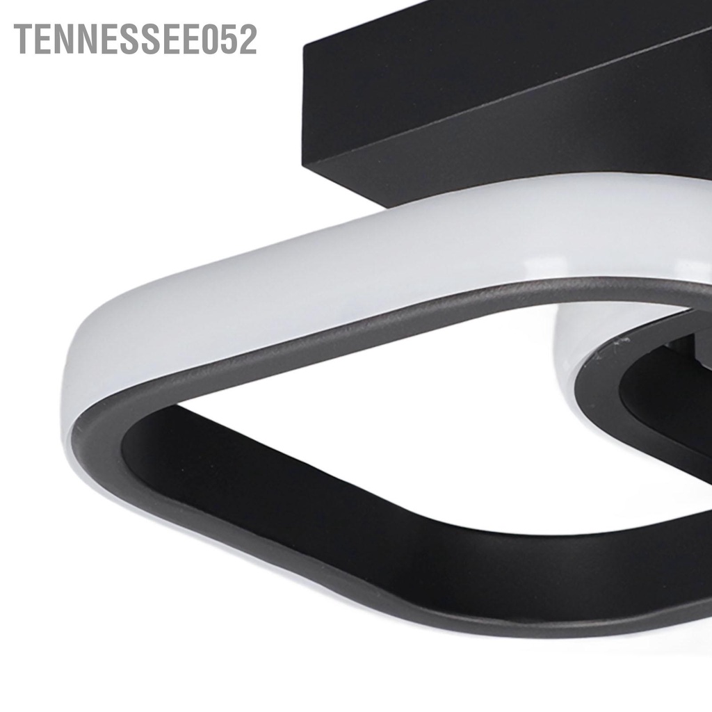 Tennessee052 Đèn trần LED hiện đại xếp chồng bốn góc phong cách trang nhã cho phòng ngủ khách 85‑265V