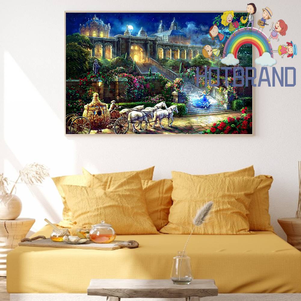 Toàn Bộ Bộ Tranh Thêu Chữ Thập 11CT Hình Lọ Lem