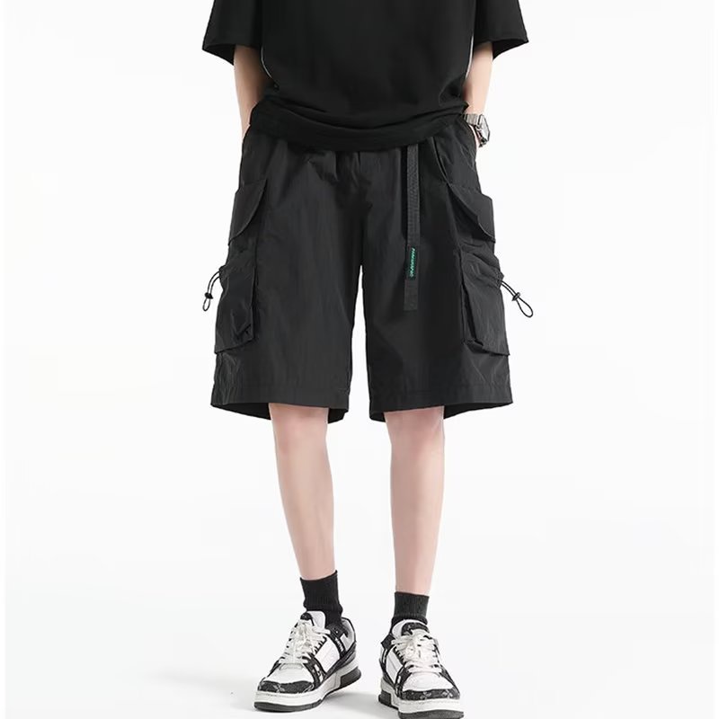 Quần Short Ống Rộng Đa Năng Phong Cách Đường Phố Mỹ Thời Trang Mùa Hè Cho Nam