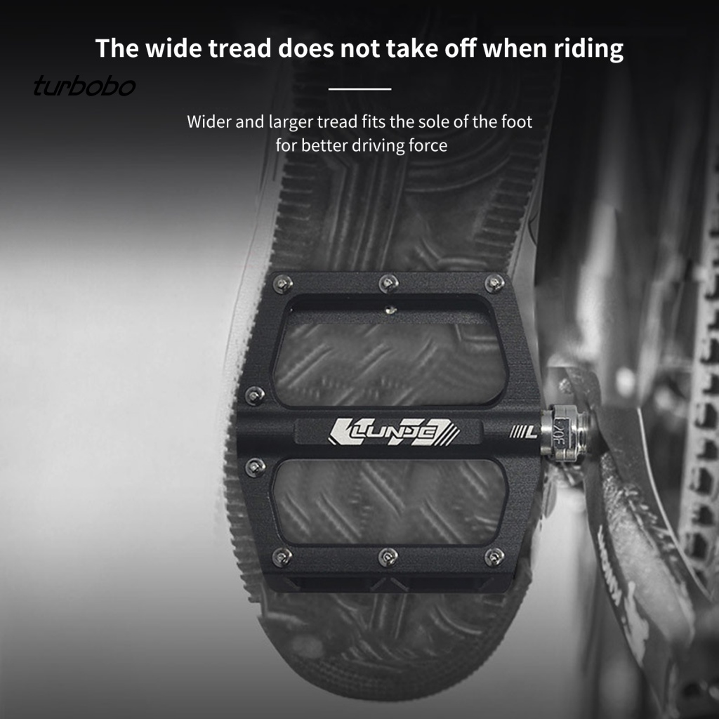 1 Cặp Pê Đan Xe Đạp Trái / Phải Bằng Hợp Kim Nhôm Chống Thấm Nước Tích Hợp Bàn Đạp Cho MTB