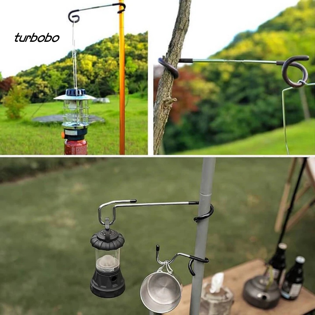 Móc Treo Đèn Lồng Hình Chữ S Bằng Kim Loại Chống Trượt Đa Ứng Dụng