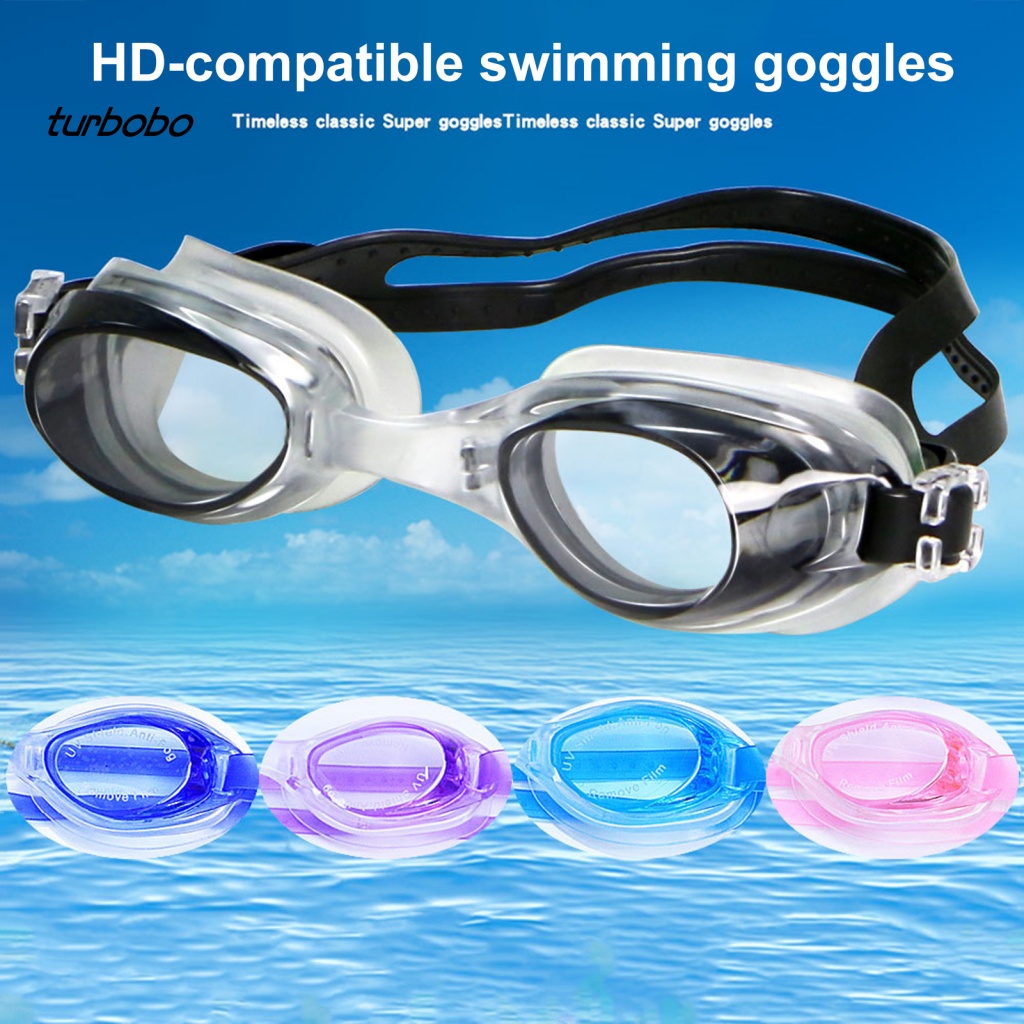 Kính Bơi Chống Tia UV Chống Nước Có Dây Đeo Co Giãn Tốt Tiện Dụng Cho Bé