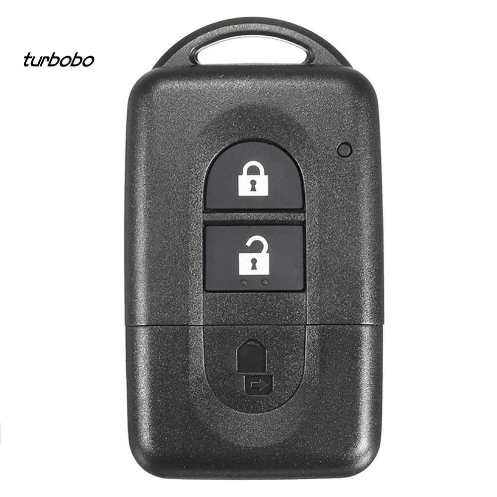 Vỏ Chìa Khóa Điều Khiển Từ Xa 2 Nút Cho Nissan Micra Xtrail Qashqai Juke