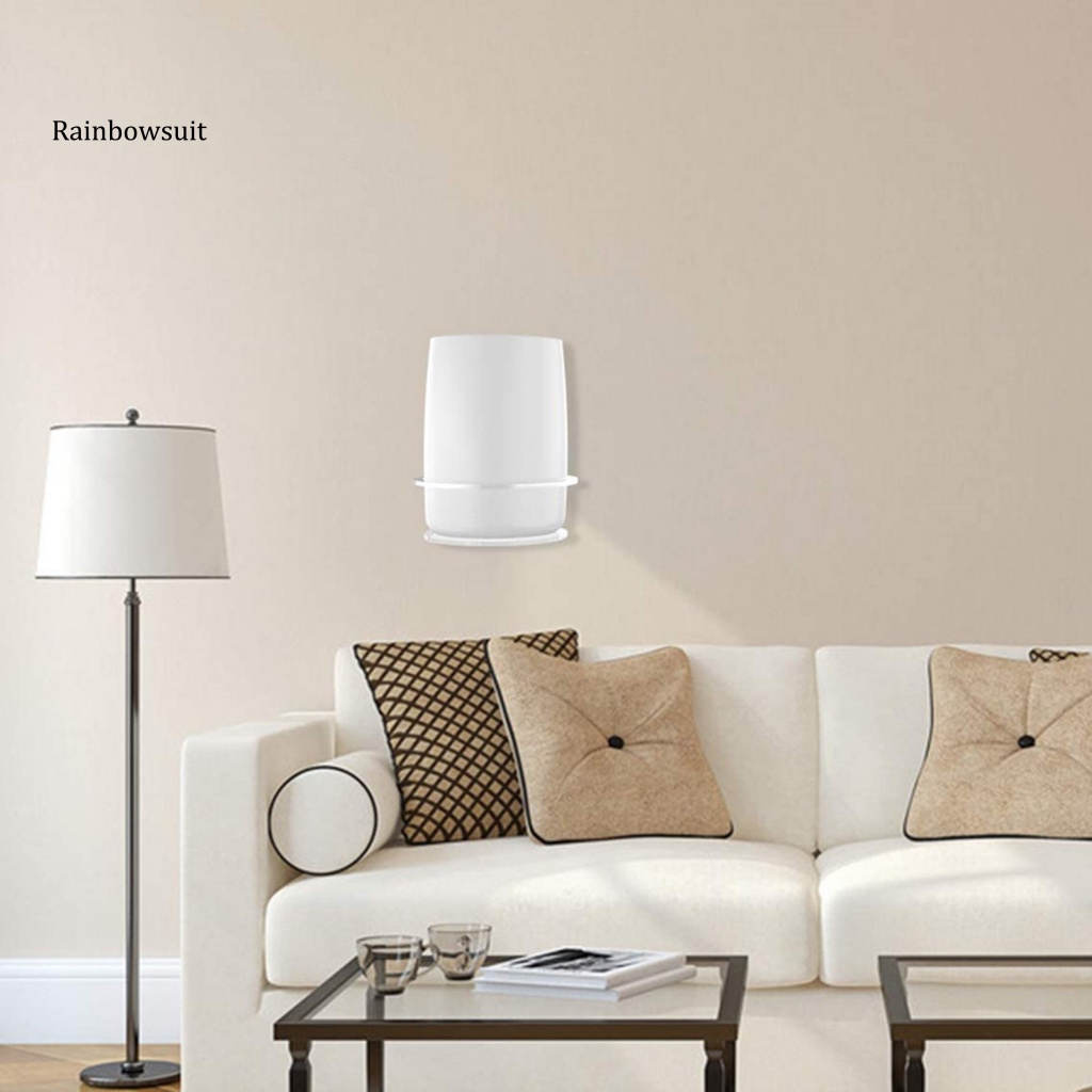 Set 2 Giá Đỡ Bộ Định Tuyến WiFi Gắn Tường Bằng Acrylic Trong Suốt Trang Trí Nhà Ở