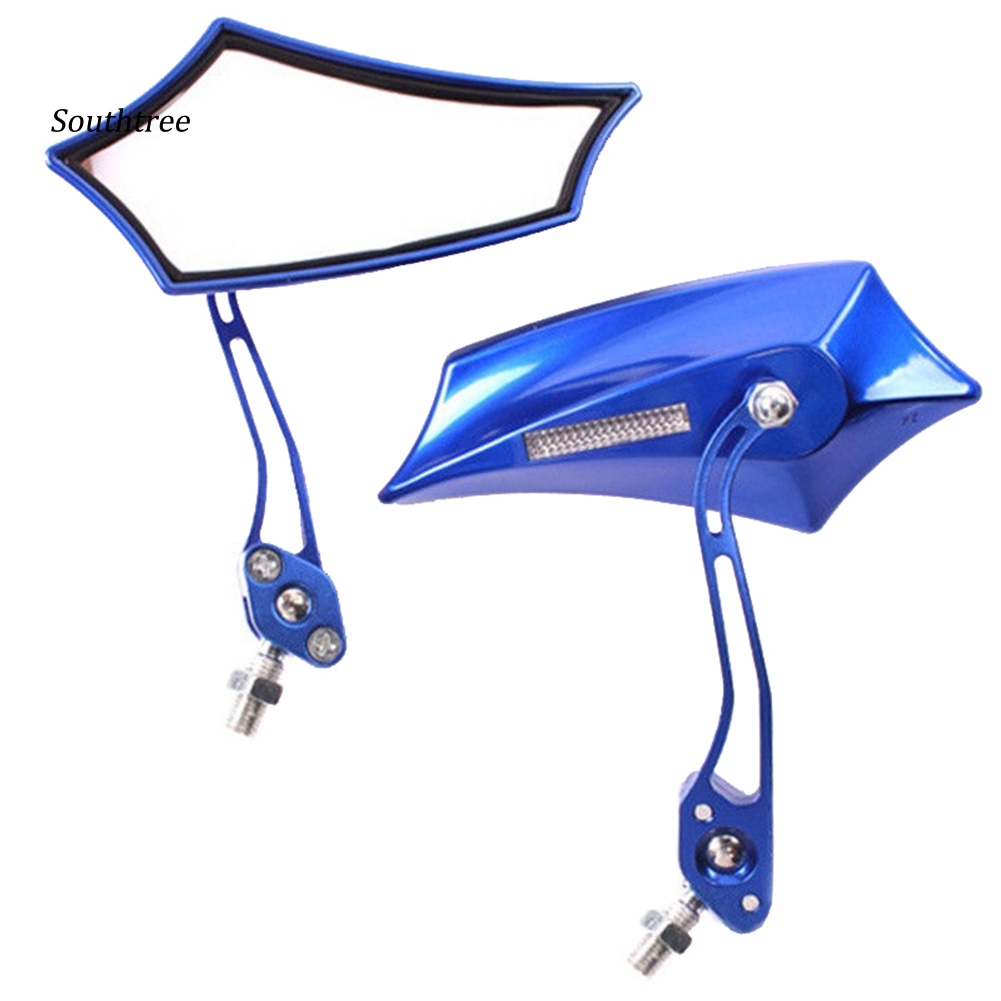 Set 2 Gương Chiếu Hậu Bằng Hợp Kim Nhôm Thông Dụng Cho Xe Máy