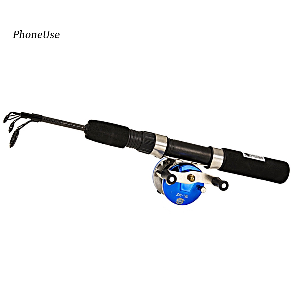 1 Bộ Cần Câu Cá Mùa Đông Cán Dài Bằng PU Trọng Lượng Nhẹ