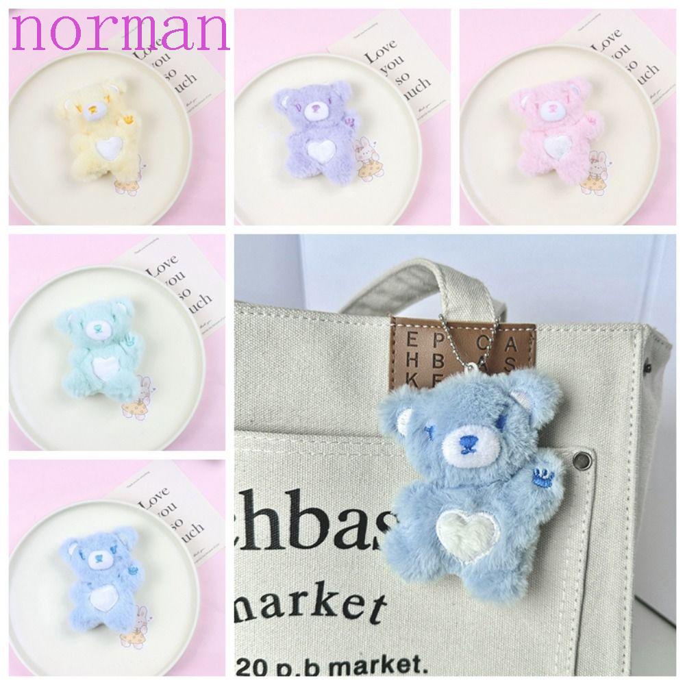 NORMAN Móc Khóa Gấu Bông Hoạt Hình Đáng Yêu Dành Cho Bé Gái