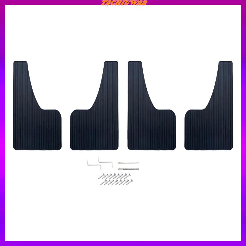 Tấm Chắn Bùn Chống Trầy Xước Kèm Phần Cứng Không Va Chạm Cho Pickup SUV