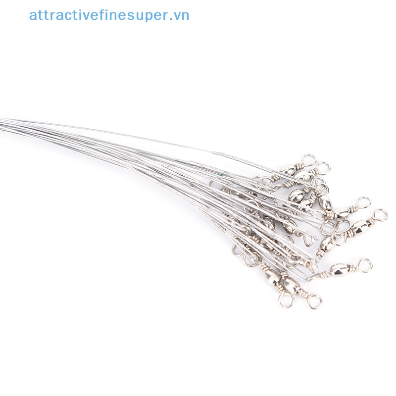 Set 20 Dây Thép Làm Phụ Kiện Câu Cá 15CM 20CM 30CM Áo Khoác Phao Thời Trang Trẻ Trung Cá Tính