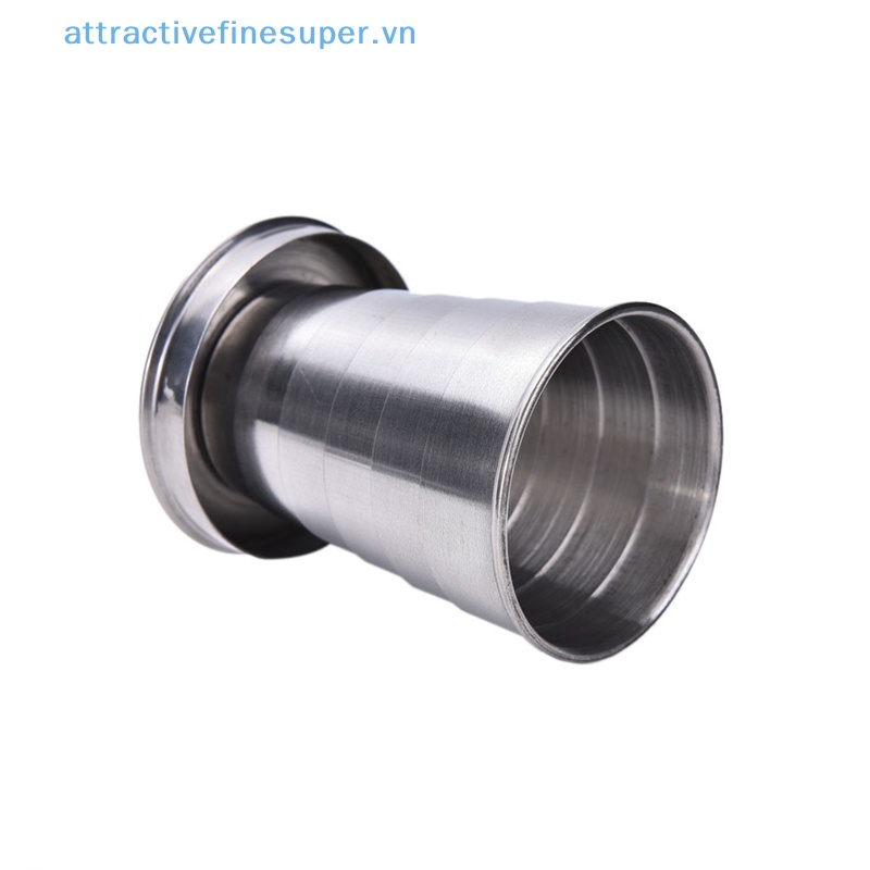 Cốc Mini Bằng Thép Không Gỉ Có Thể Gấp Gọn Tiện Dụng Mang Theo Du Lịch