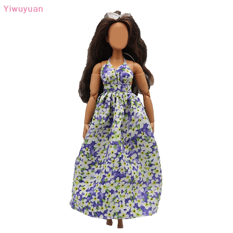 1 Đầm Dây In Hoa Cho Búp Bê Yiwuyuan > Làm Quà Tặng Mới