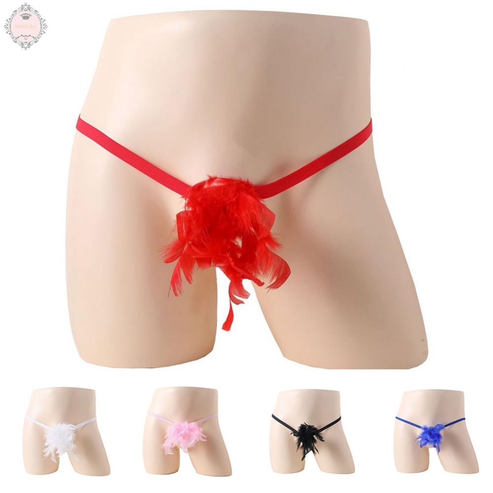 Stylish and Comfortable Men's Thong Lingerie T back Underwear Briefs Low Rise