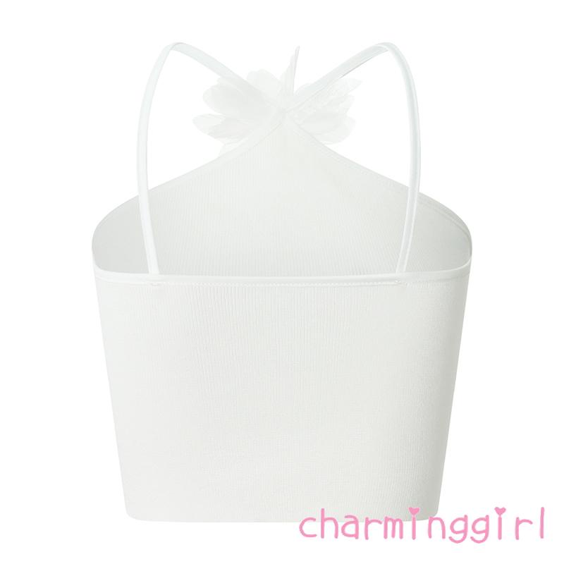 Áo Hai Dây Hở Lưng Họa Tiết Hoa Thời Trang Mùa Hè Cho Nữ