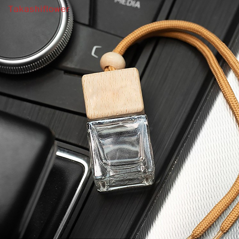 [TakashiflowerV] Mặt Dây Chuyền Dạng Kẹp Bình Đựng Nước Hoa Để Điều Hòa Xe Hơi
