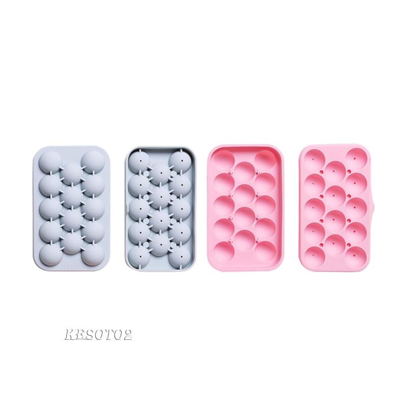 Set 2 Khuôn Làm Đá / Đồ Uống Hình Cầu Tháo Gỡ Dễ Dàng