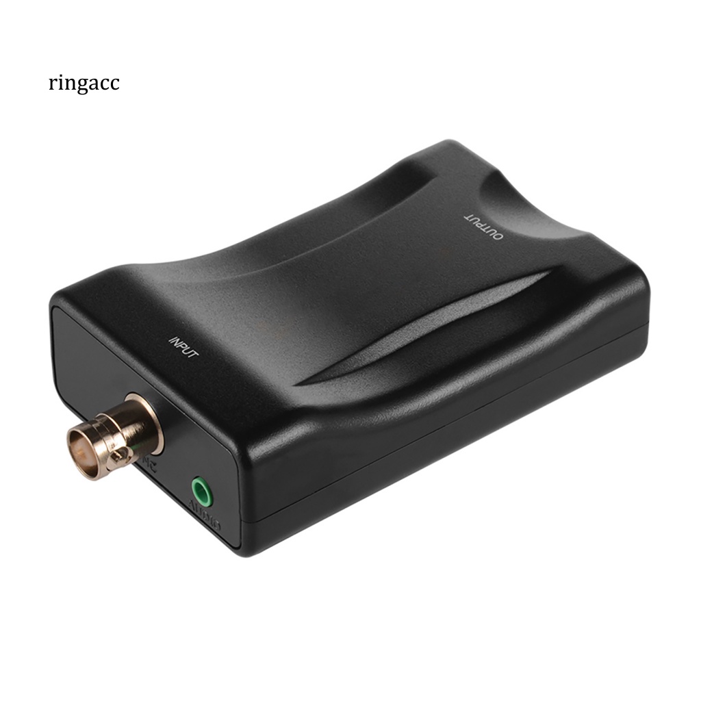 Bộ Chuyển Đổi Tín Hiệu Video Ổn Định Phích Cắm RGA 1080P / 720P BNC Sang HDMI Cho Máy Ảnh