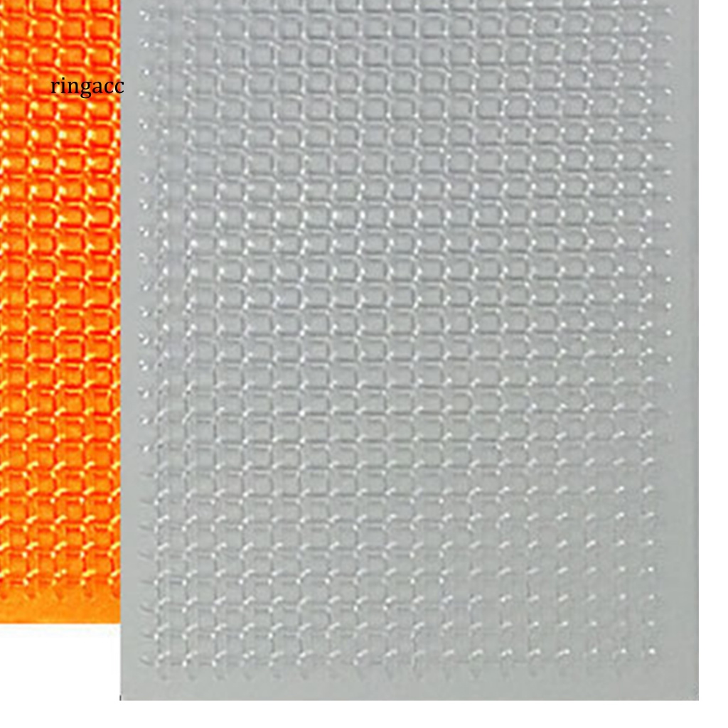 Rga Set 3 Miếng Dán Đèn Đuôi Xe Bằng PVC Mềm Tự Dính Tiện Lợi