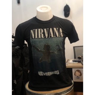 Áo Sơ Mi NIRVANA Light Band Phong Cách Rock Cá Tính Áo Thun Baju Baju T Shirt