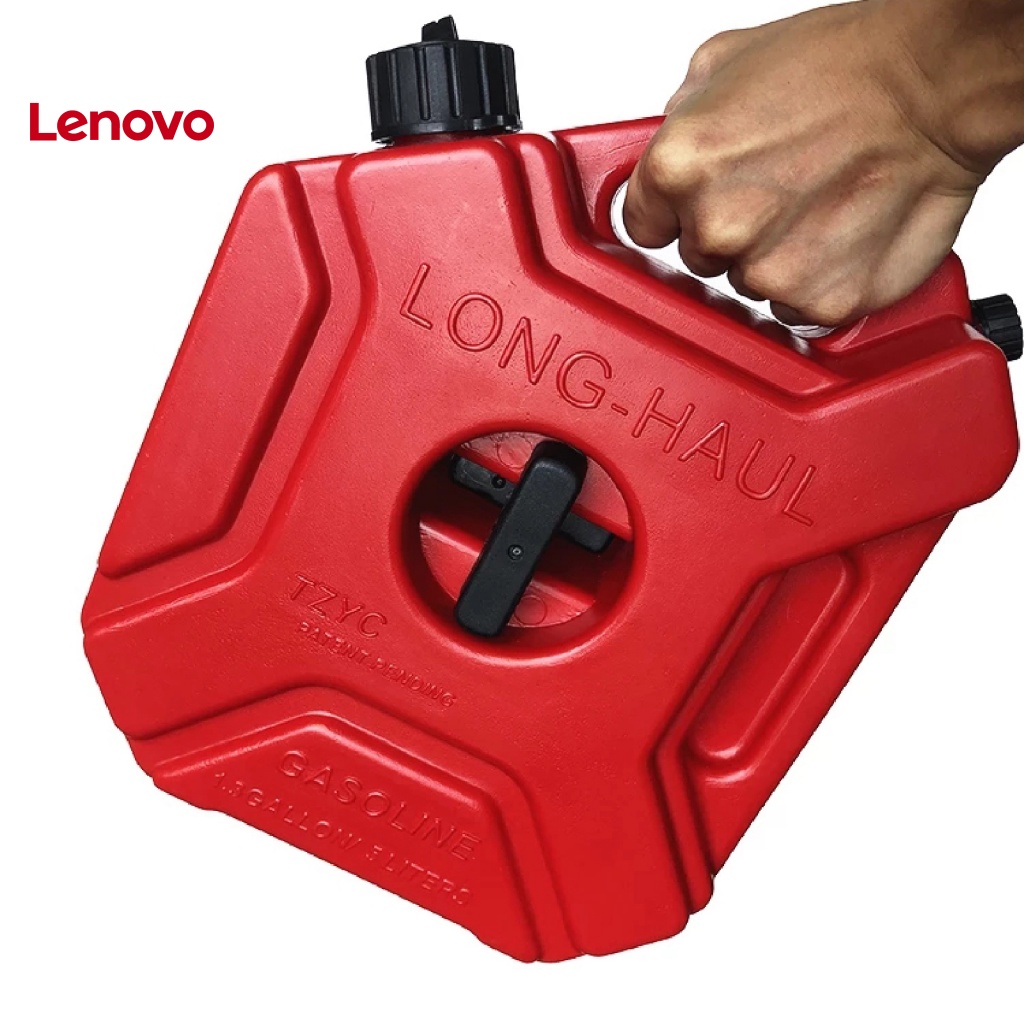 Bình Nhiên Liệu Bằng Nhựa Dung Tích Lớn 3L / 5L In Họa Tiết Hoa Hướng Dương / Jerry Cho Xe