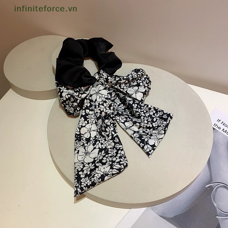 Kẹp Tóc Hình Nơ Đính Ngọc Trai Phong Cách Retro Cho Nữ