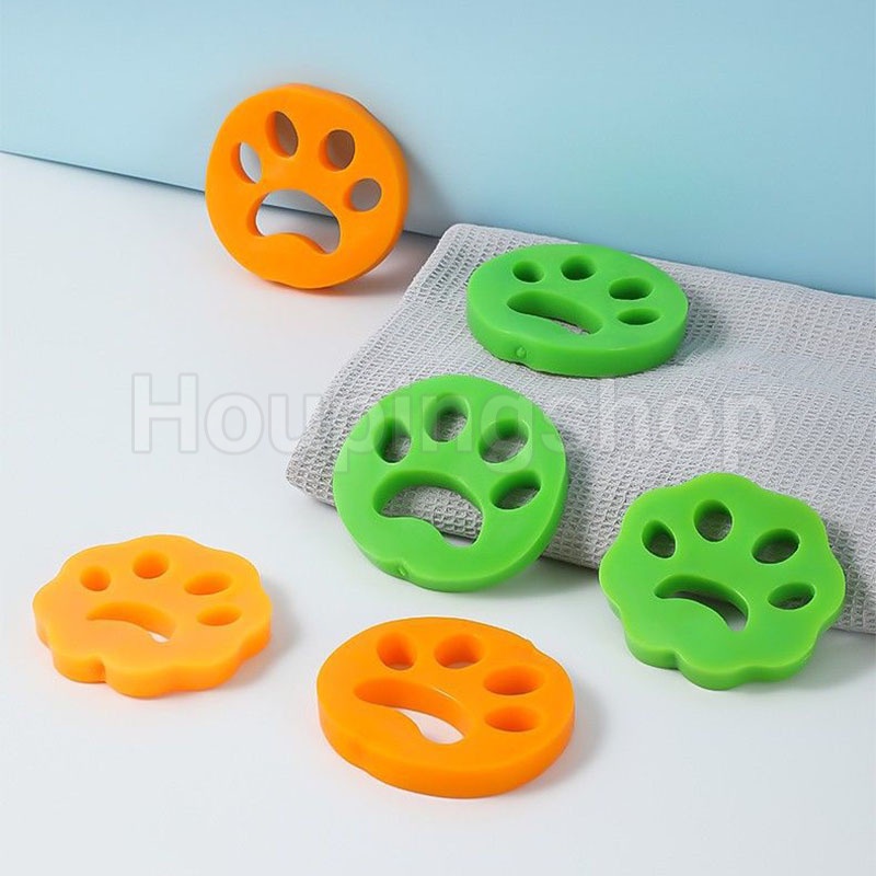 Miếng Dán Silicone Loại Bỏ Lông Thú Cưng Trên Máy Giặt Có Thể Tái Sử Dụng