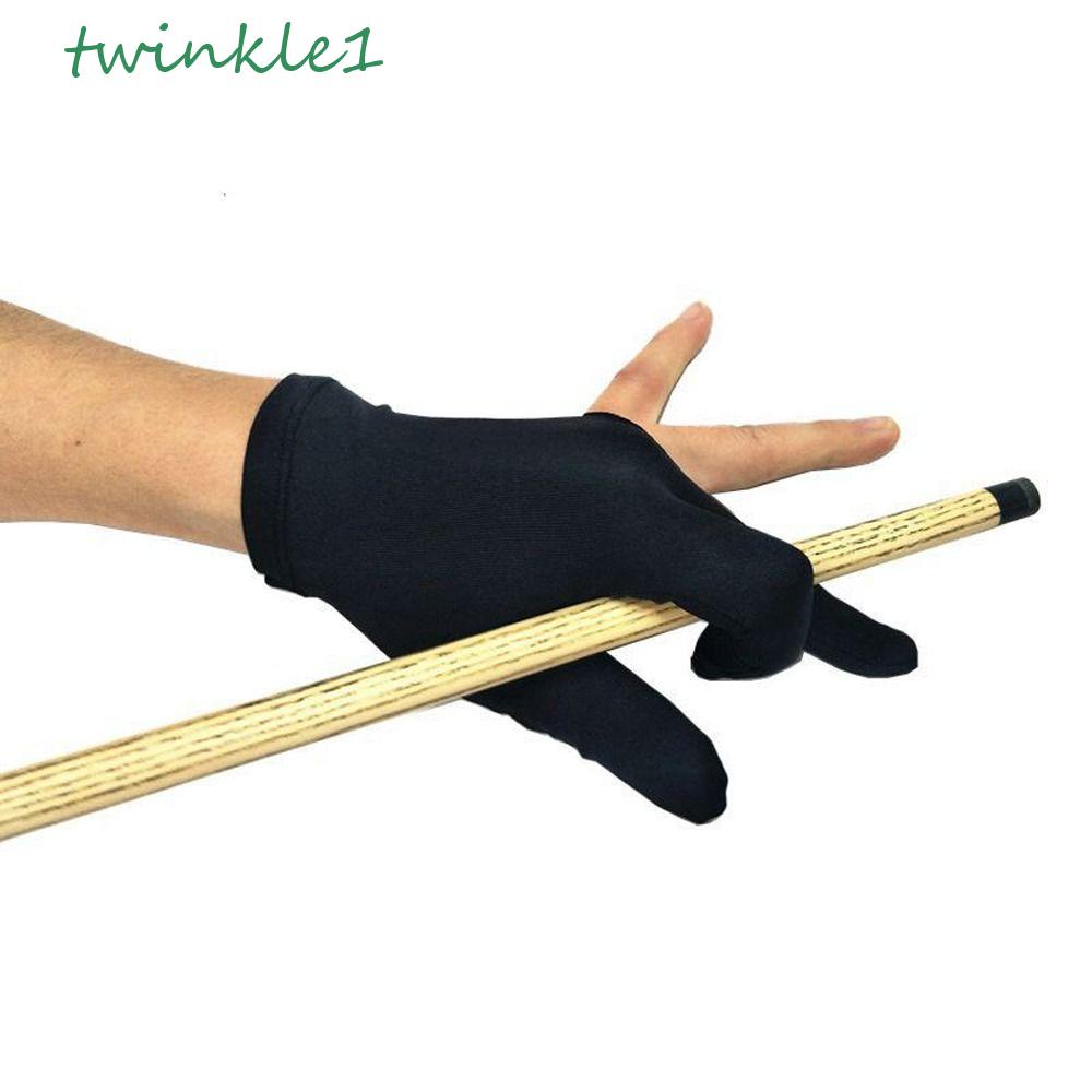 TWINKLE Găng Tay Trái Chơi Bida Họa Tiết Da Báo Cá Tính