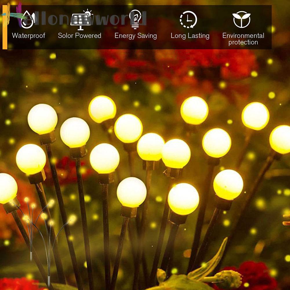 Đèn LED Trang Trí Sân Vườn Sử Dụng Năng Lượng Mặt Trời