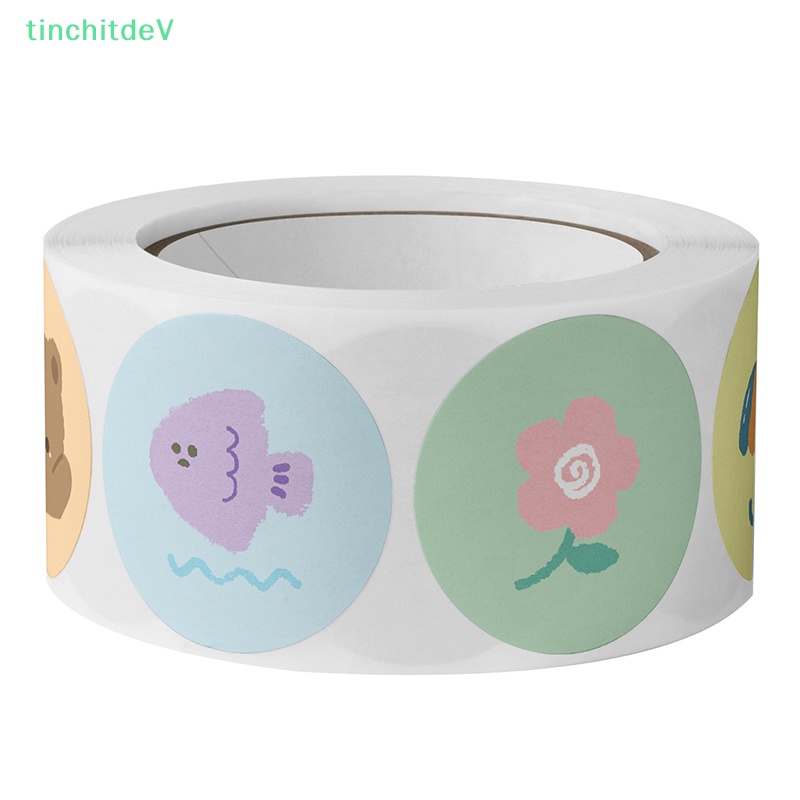 [TinchitdeV] 500 Miếng Dán Khen Thưởng Động Vật Trang Trí Cho Trường Học [Mới]