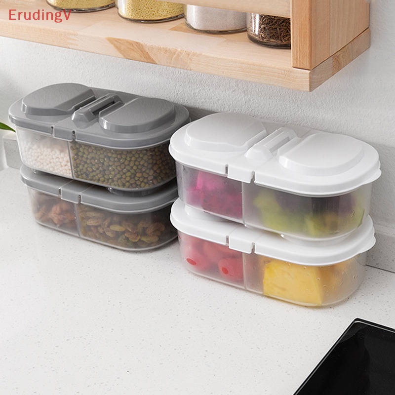Hộp đựng thực phẩm Hai Ngăn Có Nắp Đậy Tiện Dụng