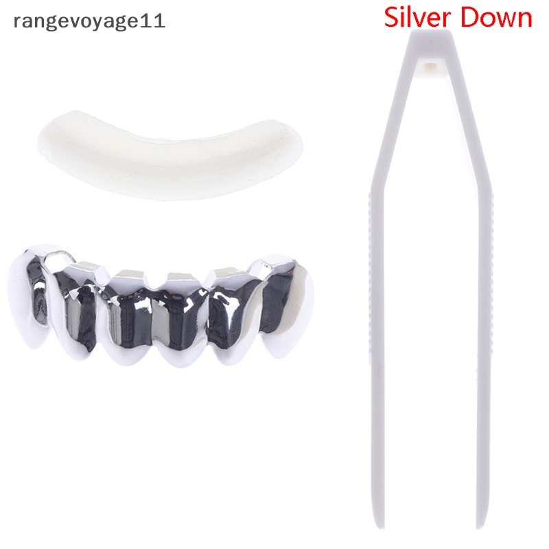 [Rangevoyage] Lưới Nướng Răng Trên Và Dưới Làm Quà Tặng Trang Sức Hiphop [vn]