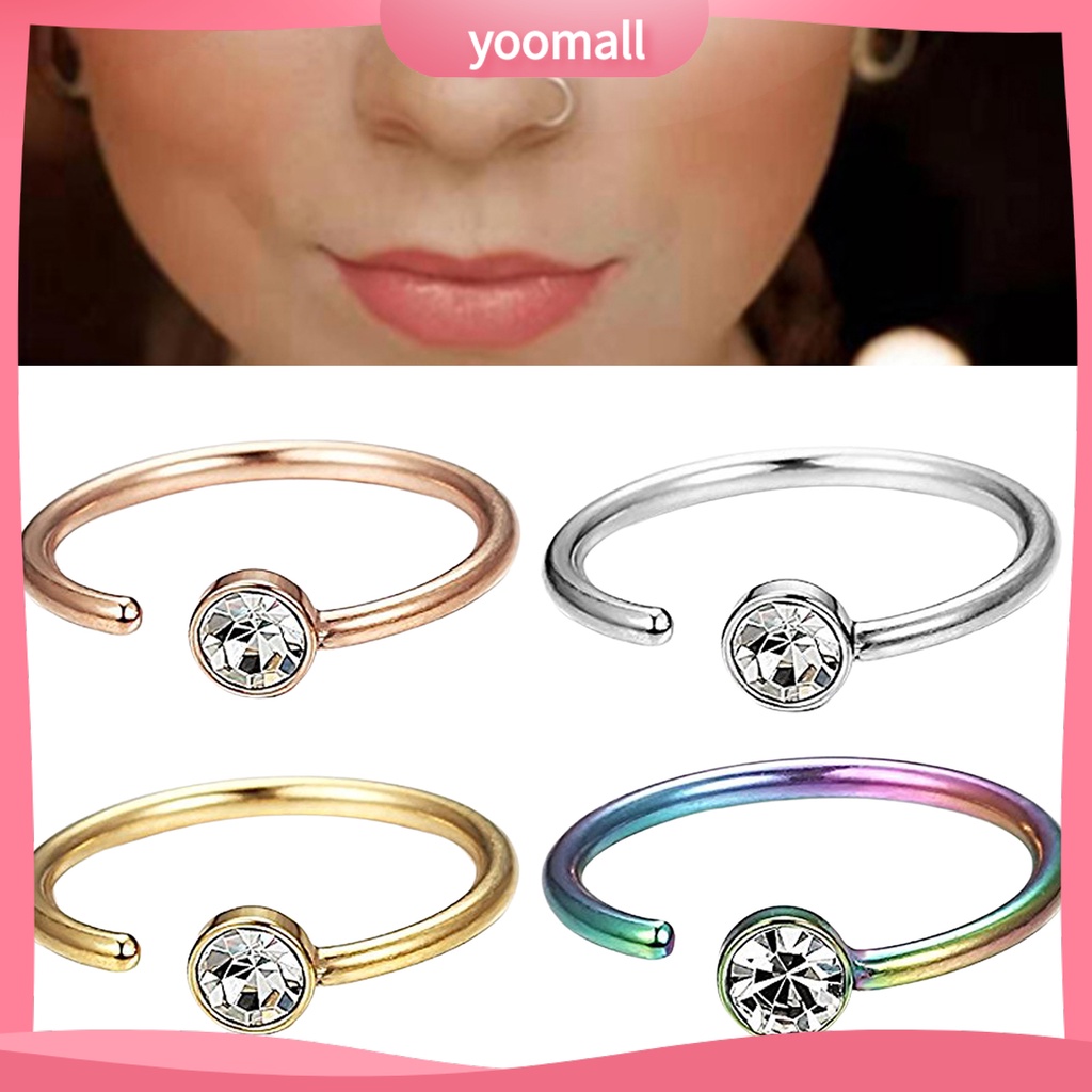 Khuyên Mũi Không Xỏ Thân Thiện Với Da Nhiều Màu Sắc Tùy Chọn