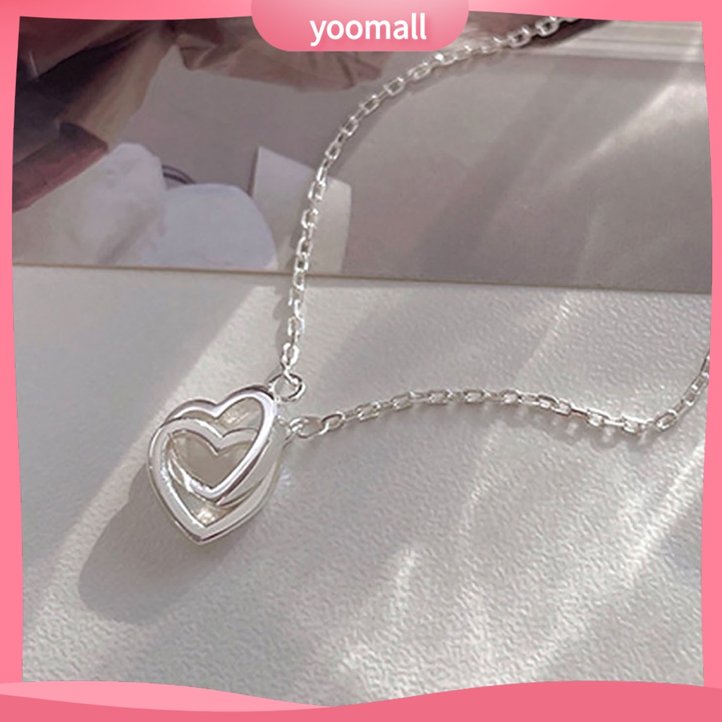 Vòng Tay Mặt Trái Tim Màu Sắc Đơn Giản Cho Nữ