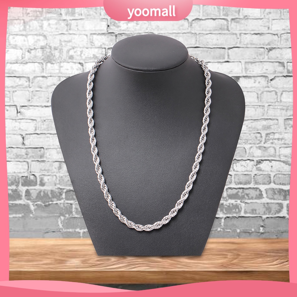 [YM] Vòng cổ Mạ Điện Nhiều Kích Cỡ Lên Màu Nhanh Phong Cách Làm Quà Tặng Cho Nam