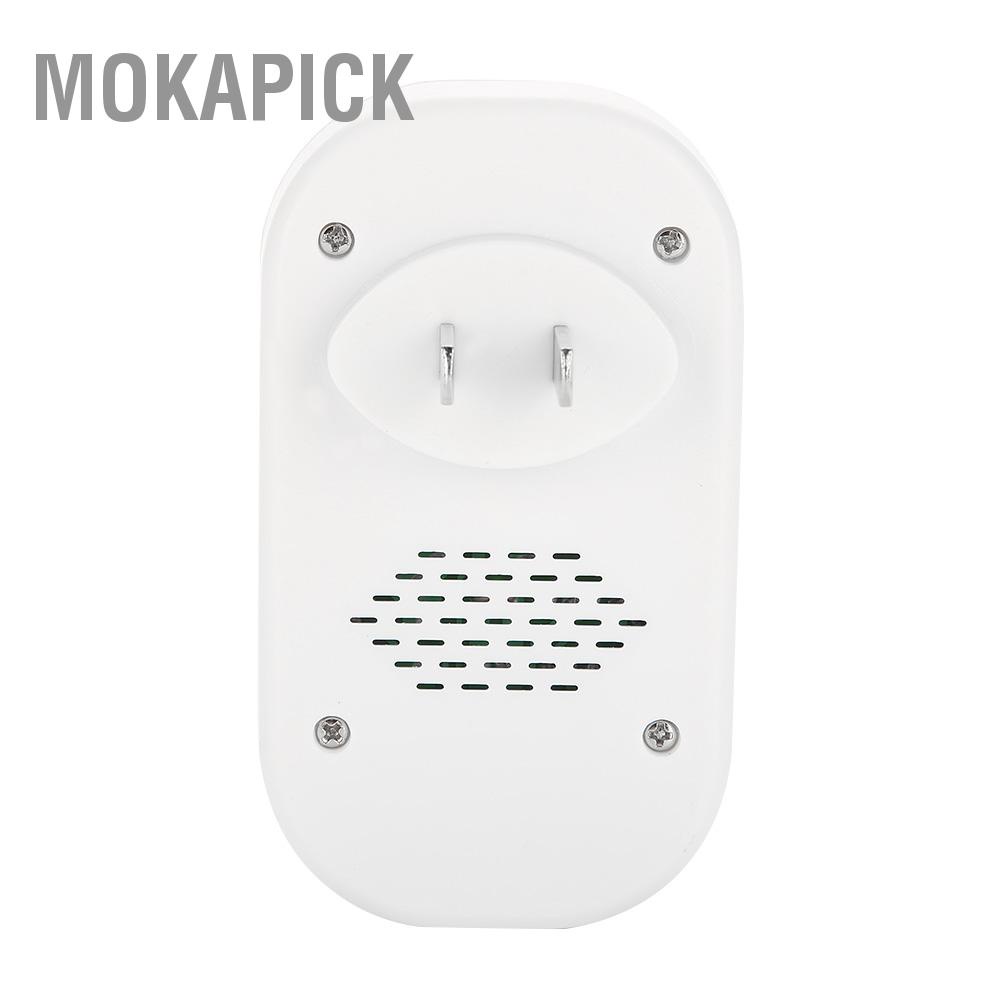 Mokapick Bộ điều khiển mạt bụi siêu âm 220V Repeller Thiết bị loại bỏ bọ ve tăng cường gấp đôi