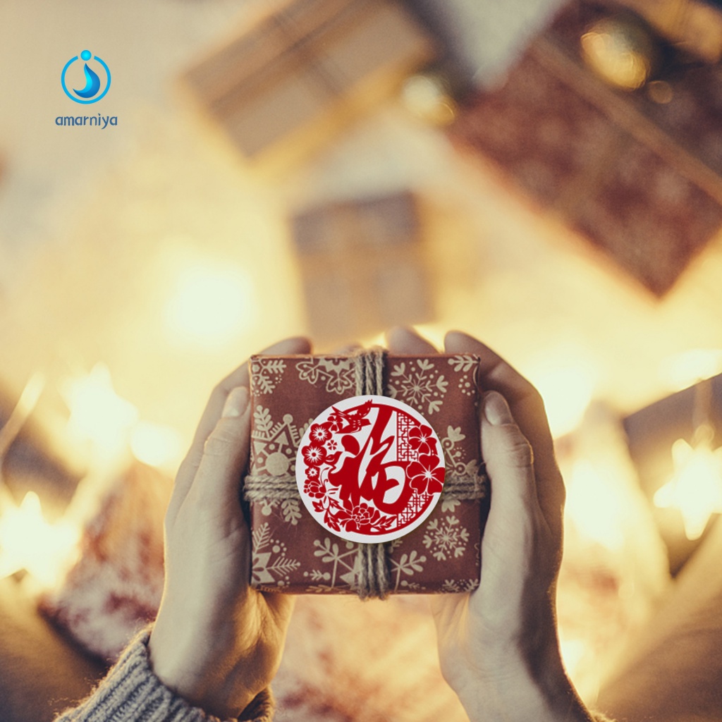 1 Cuộn Sticker Tròn Dán Trang Trí Cửa Dễ Tháo Gỡ