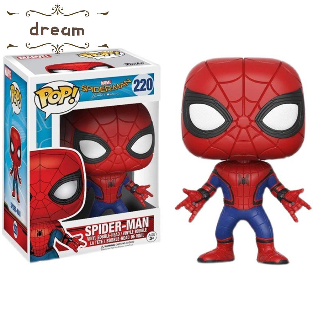 【DREAMLIFE】Anime Characters 1PCS Action Figures Avengers Educational Toys Funko Pop Model