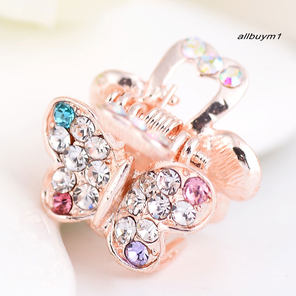 Kẹp Càng Cua Mini Hình Bướm Dễ Thương Cho Nữ