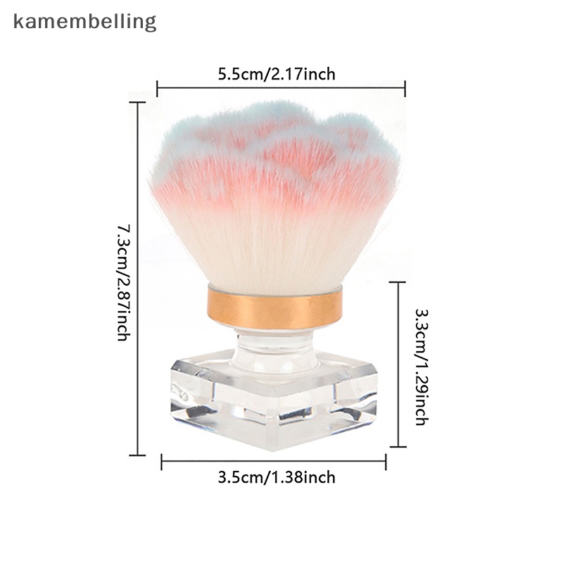 1 Cọ Phủi Bụi Móng Tay Nghệ Thuật Kèm Hộp Đựng