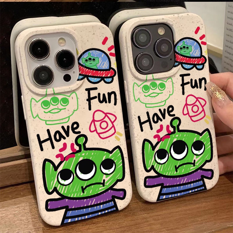 Ốp Điện Thoại Dẻo Họa Tiết Hoạt Hình Cậu Bé Ba Mắt Đơn Giản Chống Sốc Cho iPhone12 13 14pro 11max 7 plus8 BSA8