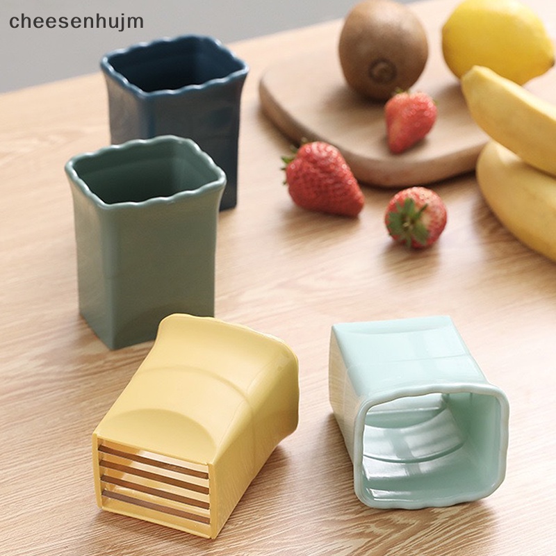 Dụng Cụ Cắt Lát Dâu Tây Bằng Thép Không Gỉ Chất Lượng Cao