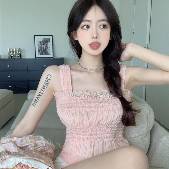 Áo Dây Cao Cấp Nhiều Tầng Phong Cách Thời Trang Pháp Dành Cho Nữ