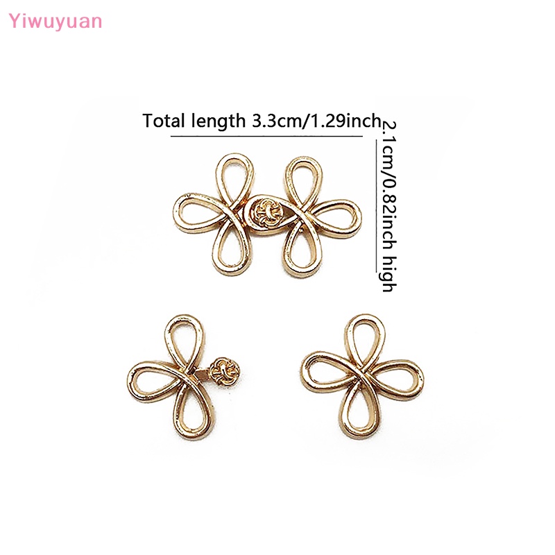 < Yiwuyuan > Thắt Lưng Nút Thắt Nút Bằng Kim Loại Vô Hình Có Thể Tháo Rời Phong Cách Trung Hoa Mới