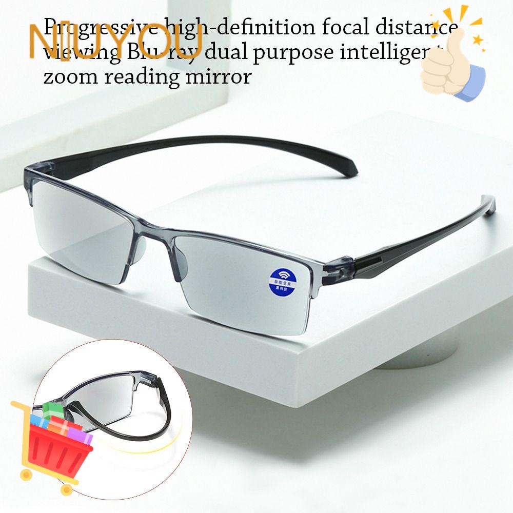 Kính Đọc Sách Thông Minh Chống Ánh Sáng Xanh Siêu Nhẹ Bảo Vệ Mắt Cho Nam Và Nữ