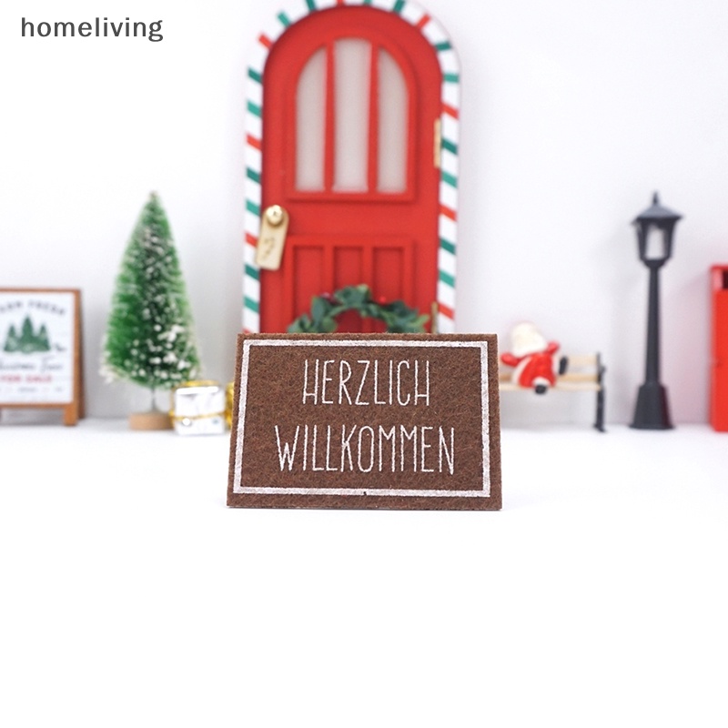 1 Thảm Lót Sàn Mini Trang Trí Nhà Búp Bê Tỉ Lệ 1: 12