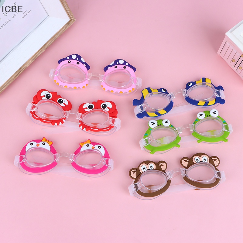 Kính Bơi Silicone Chống Sương Mù Cho Trẻ Em