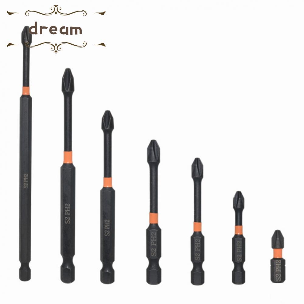 【DREAMLIFE】Screwdriver Bit 1pc Alloy Steel Not Easy To Rust 1/4Inch Hex Impact Bit