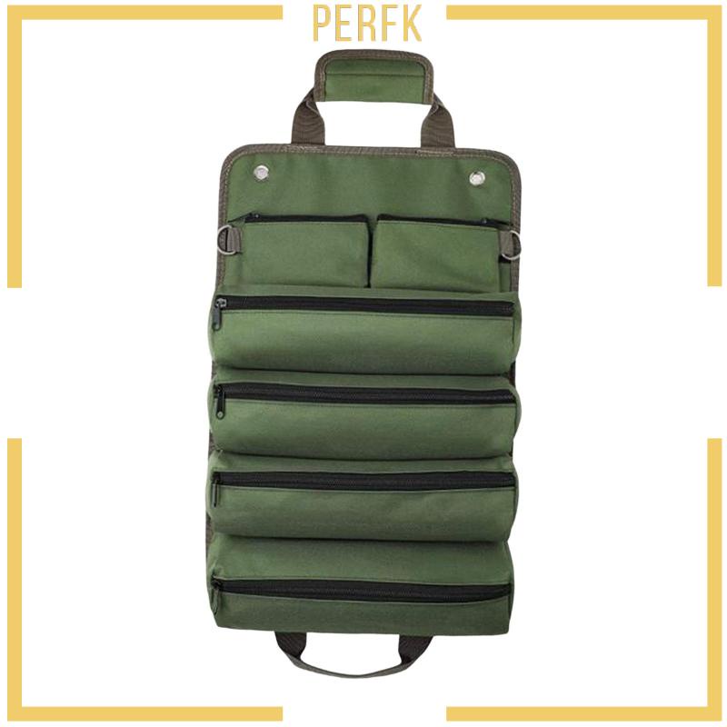 Túi Cuộn Vải Oxford Đựng Dụng Cụ Sửa Chữa Xe Hơi Đa Năng