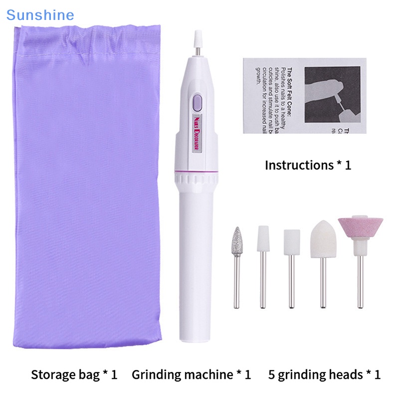 Bút Tẩy Tế Bào Chết Đánh Bóng Móng Tay Mini Tiện Dụng