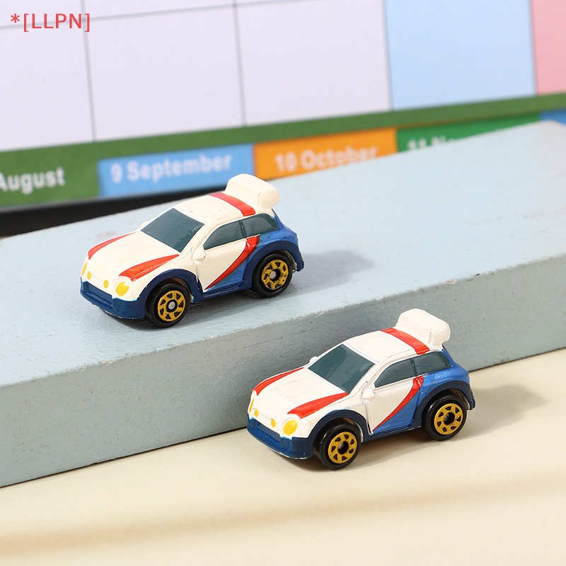 1 Mô Hình Xe Hơi Đua Mini Bằng Hợp Kim Dễ Thương Trang Trí Nhà Búp Bê