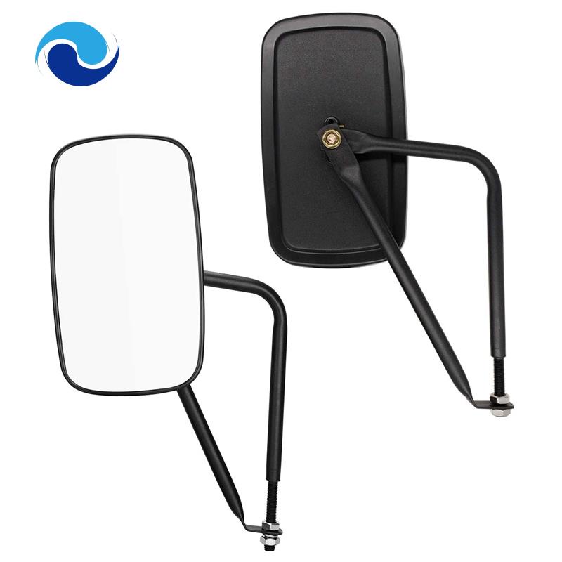 Bộ 2 Gương Chiếu Hậu Màu Đen Chống Rung Lắc Tháo Gỡ Nhanh Cho Jeep Wrangler 2007-2018 JK &amp; JL 2020 JT